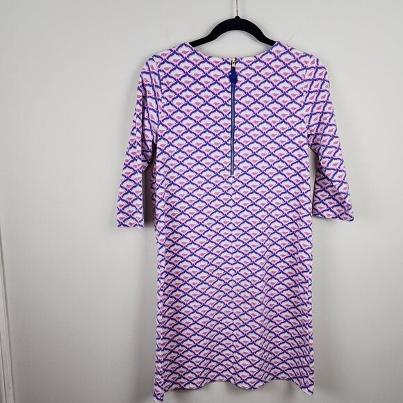 Vineyard Vines girls sz XL / 16 whale tail shift dress with pockets - Picture 4 of 9